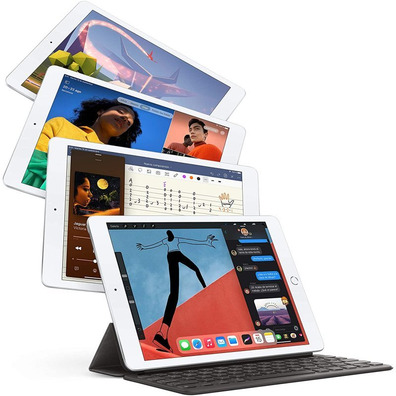 Apple iPad 10.2''2020 128 Go Wifi / Cell Gris Espacial 8ª Gen MYML2TY/A