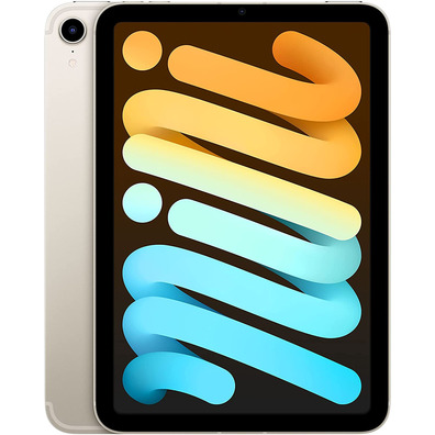 Apple iPad Mini 8.3 2021 Wifi / Cell 64 Go 5G Blanco Estrella MK8C3TY/A