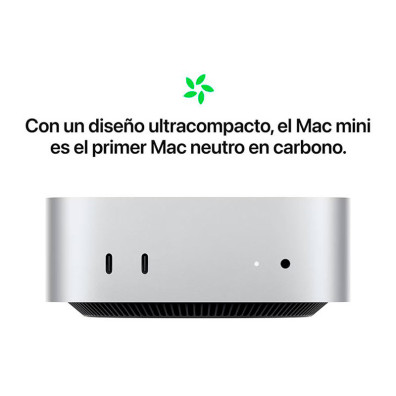 Apple Mac Mini M4 RAM 16 Go 256 Go SSD Argent
