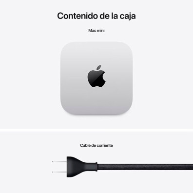 Apple Mac Mini M4 RAM 16 Go 256 Go SSD Argent
