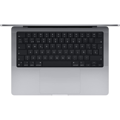 Apple Macbook Pro 14 " /M1 Pro 8-Core CPU/16GB/512GB SSD/14-Core GPU Gris Espacial