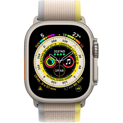 Apple Watch Ultra GPS/Cellulaire 49mm Amarilla / Beis M/L