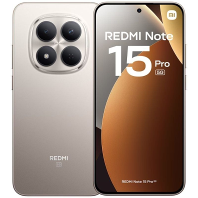 NOTE DE REDMI DE SMARTPHONE 15 PRO 5G 6,83" (12+512GB) TITANIO XIAOMI