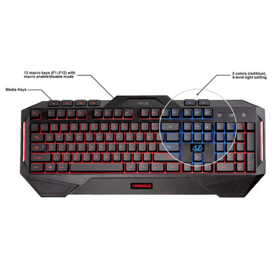 Asus Clavier Gaming Cerberus