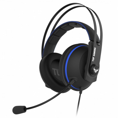 Casque ASUS TUF de Jeu H7 Core Bleu