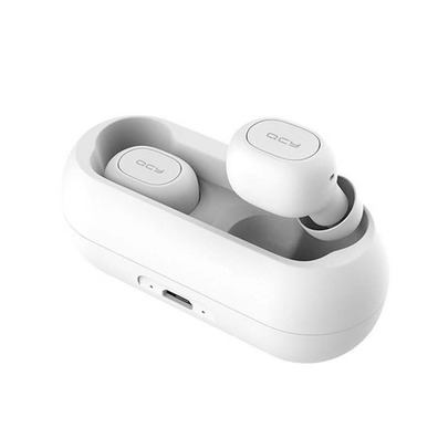 Casque Bluetooth 5.0 QCY - QS1 Blanc