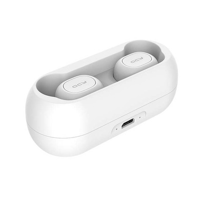 Casque Bluetooth 5.0 QCY - QS1 Blanc