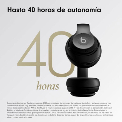 Bluetooth Beats Studio Pro ANC Noir