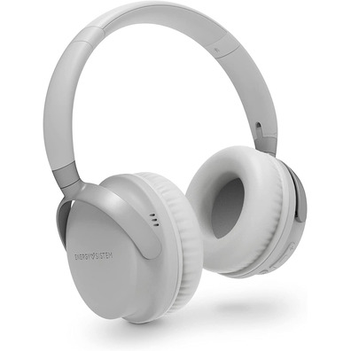 Auriculares Bluetooth Micro Energy Sistem Style 3 Stone Gris