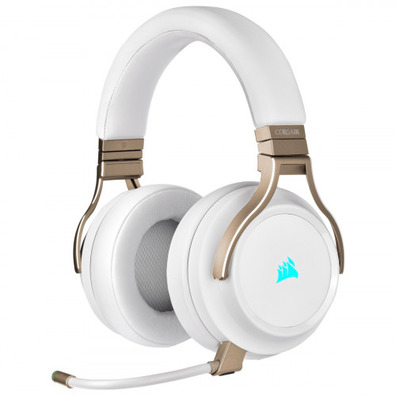 Auriculares Corsair Virtuoso RGB Blanc / Or