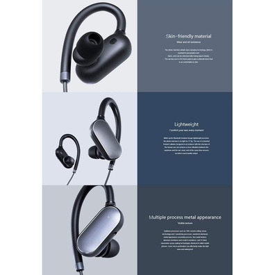 Auriculares Deportivos Inalámbricos Xiaomi Mi Sports Noir 15235 Negro