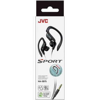 Auriculares Deportivos JVC HA-EB75 Jack 3.5 Negros