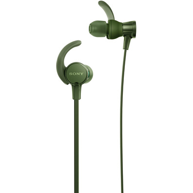 Auriculares Deportivos Sony MDR-XB510ASG con Micrófono Verdes