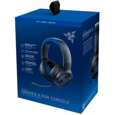 Casque de Jeu Razer Kraken X PC/PS4/Xbox One