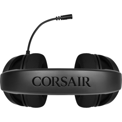 Casque HS35 Stéréo Noir de Carbone Corsair