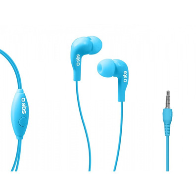 Earphones In-Ear Studio Mix 10 Blue SBS