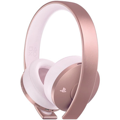 Casque sans Fil Sony 7.1 Or Rose PS4/PC/Mac