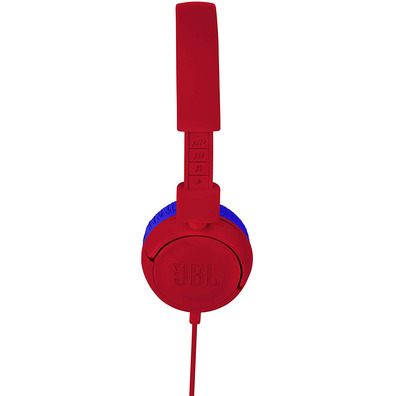 Auriculares JBL JR300 Jack 3.5''Rojo