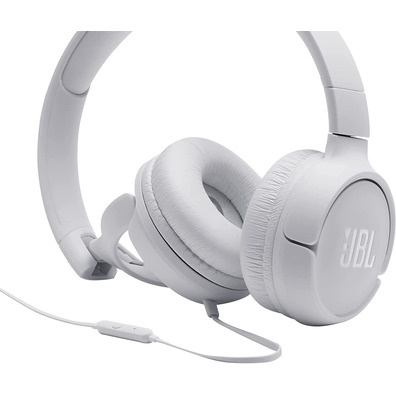 Auriculares JBL Tune 500 Jack 3.5mm Blanco