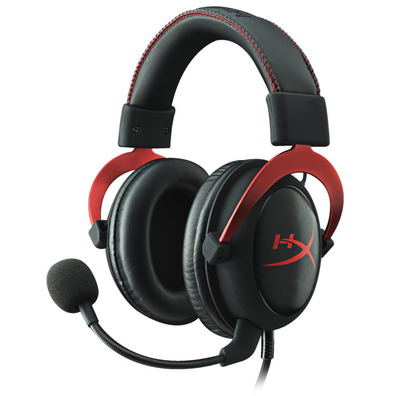 Auriculares Kingston HyperX Cloud 2 7.1 Pro Rojo