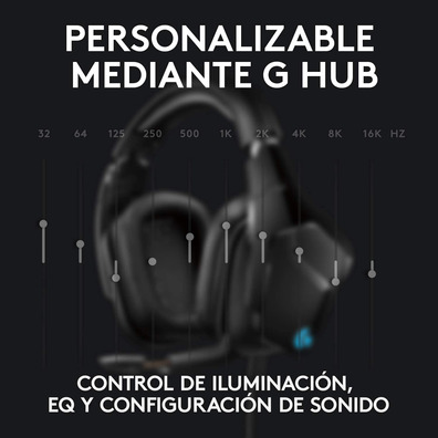 Auriculares Logitech G635 USB/Jack 3.5 Negros