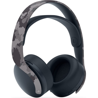 Auriculares Pulse 3D Wireless Grey Camo PS4/PS5