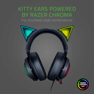 Casque Razer Kraken Kitty Ed. Noir