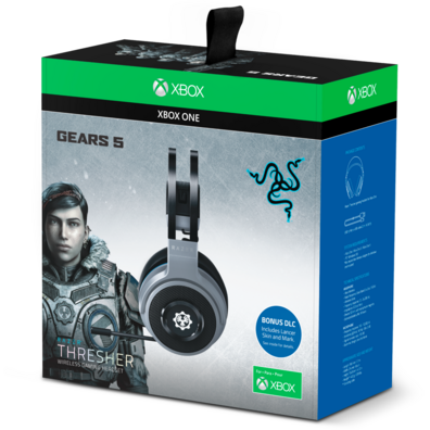 Le casque Razer Batteuse Xbox One/PC Gears 5 Édition