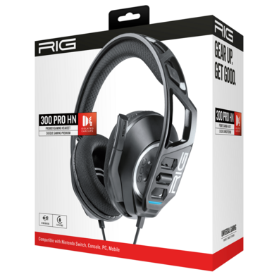 Auriculares RIG Premier Gaming 300 Pro HS Black Switch