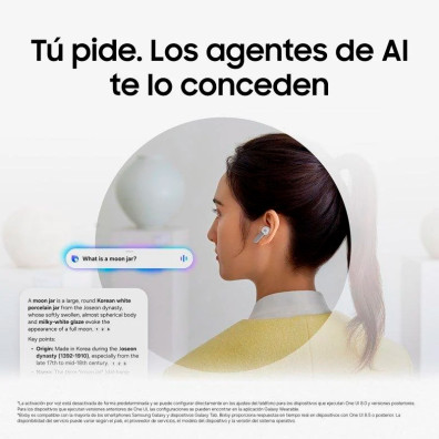 Auriculaire Samsung Galaxy Buds4 Pro avec AI (ANC) Noir