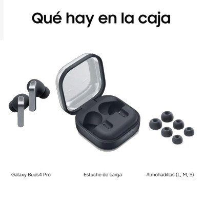 Auriculaire Samsung Galaxy Buds4 Pro avec AI (ANC) Noir