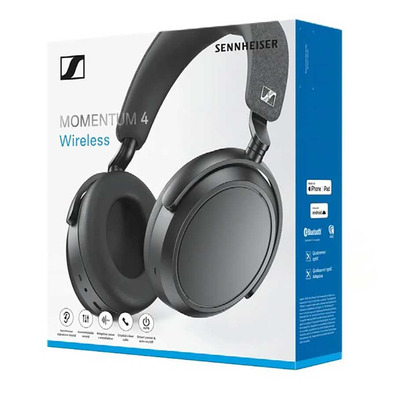 Auriculares Sennheiser Momentum 4 Sans fil Noir