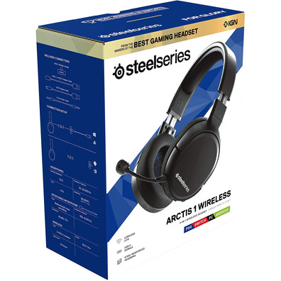 Auriculares Steelseries Arctis 1 sans fil PC/PS4/PS5 / Commutateur