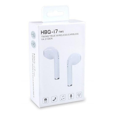 Casque stéréo Bluetooth + Microphone HBQ i7 Noire