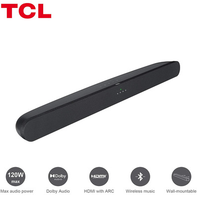 Barra de Sonido con Bluetooth TCL TS6100 120W 2.0