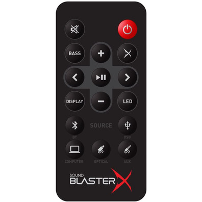 Barra de Sonido Creative Labs Sound Blaster X Katana 2.1 75W Negro