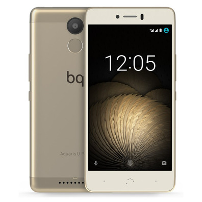 BQ Aquaris U Plus (16Gb - 2Gb RAM) Blanc / Or
