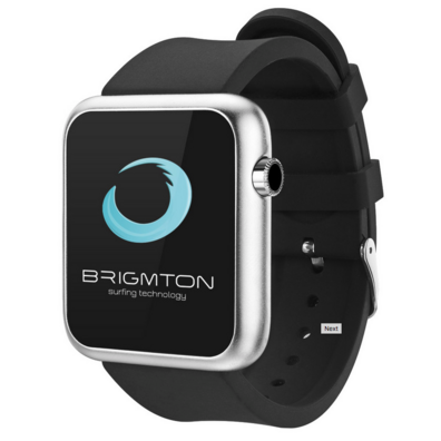 Brimton BWATCH-BT3 Smartwatch noir BT4.0 1,44 "