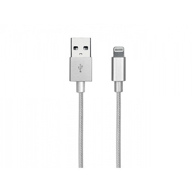 Câble de données et de chargement Apple Lightning - Gold Collection Argent