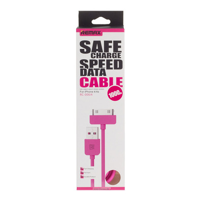 USB Cable for iPhone 4/4S Pink