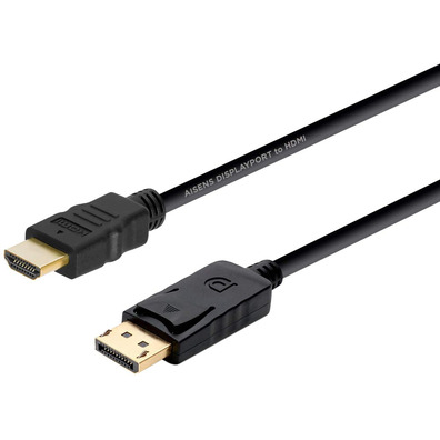 Câble Displayport (A) M a HDMI (A) M Aisens 2M