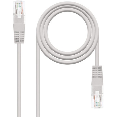 Câble Red RJ45 NanoCable UTP CAT6 10M Gris