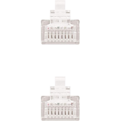 Câble Red RJ45 NanoCable UTP CAT6 10M Gris