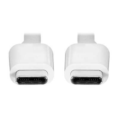 Câble USB-C vers USB-C (2m) - Blanc