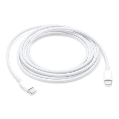 Câble USB-C vers USB-C (2m) - Blanc