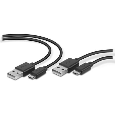 Les câbles de FLUX de JOUER/CHARGE USB Speedlink pour PS4