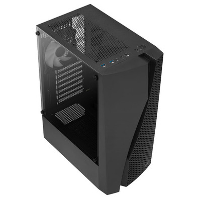 Caja ATX Aerocool WAVEBKV2 FRGB Negro