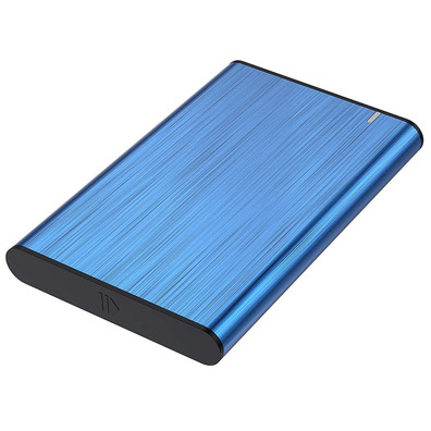Caja Externa 2.5''USB 3.1 SATA Aisens Aluminio Azul ASE-2525BLU