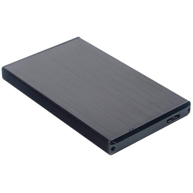 Caja Externa 2.5''USB 3.1 sata AISENS Aluminio Negro