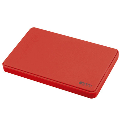 Caja Externa Approx APPHDD200R 2.5''SATA USB 2.0 Rojo